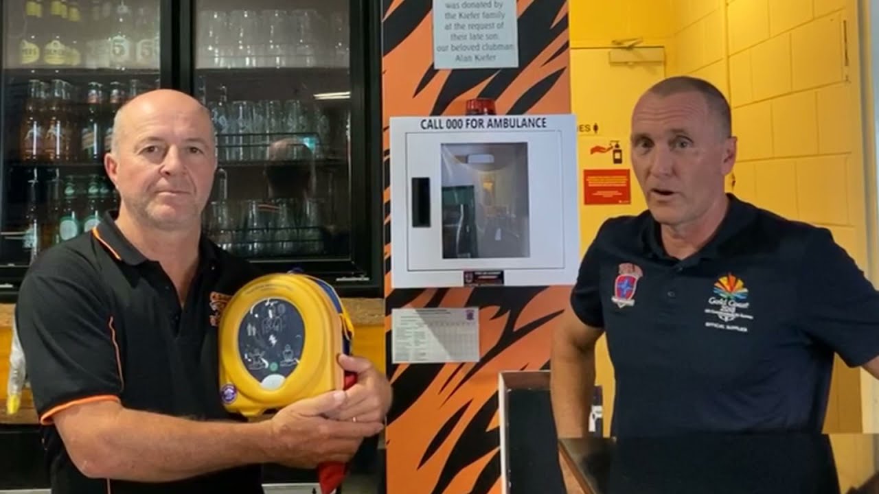 Defibrillator Saves 14 yr old