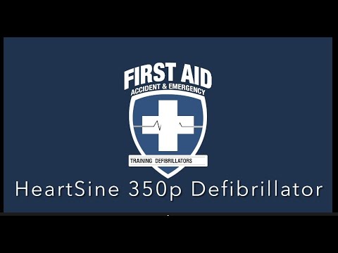 How to use the HeartSine 350p Defibrillator AED