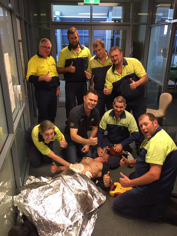 CPR Training session Gold Coast