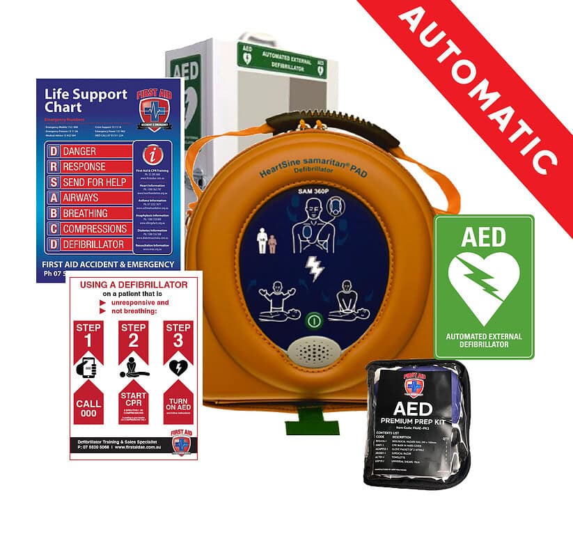 HeartSine Samaritian PAD 360P Automated External Defibrillator pack