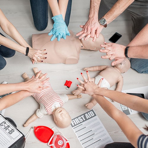 First aid sales course