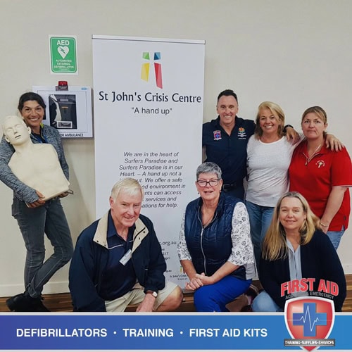 First Aid Accident and Emergency at the St John's Crisis Centre