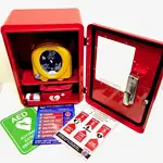 Defibrillator AED | Outdoor Lockable 360P Cabinet Bundle - Image 2