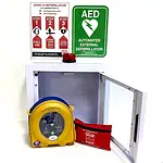 School Defibrillator Bundle | Heartsine 500P & Wall Cabinet - Image 2