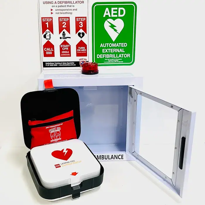 Workplace Defibrillator Bundles Defibrillator AED | LifePak CR2 Connect Cabinet Bundle - Image 2