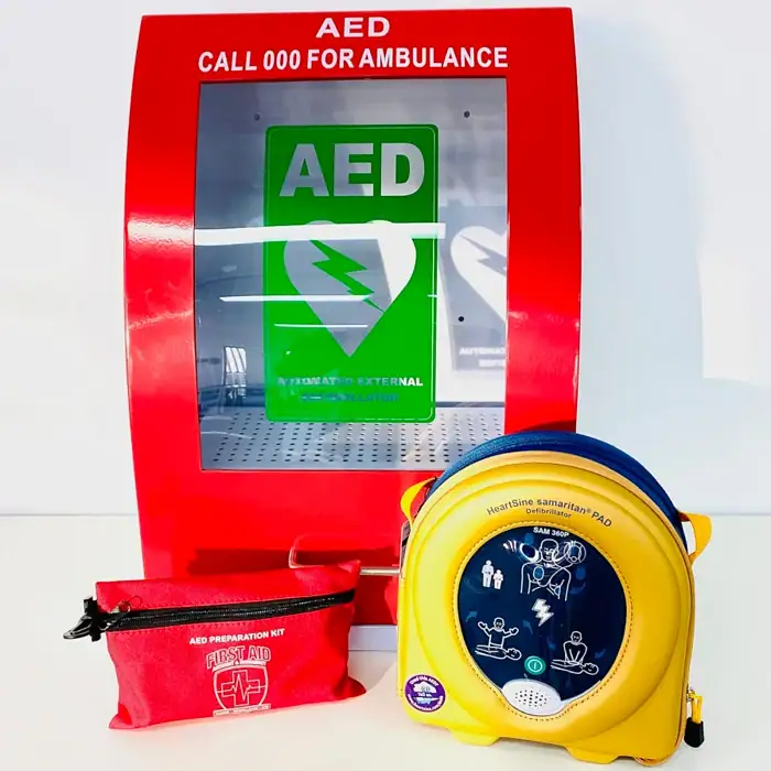 Defibrillator AED | Outdoor HeartSine 350P Bundle - Image 1