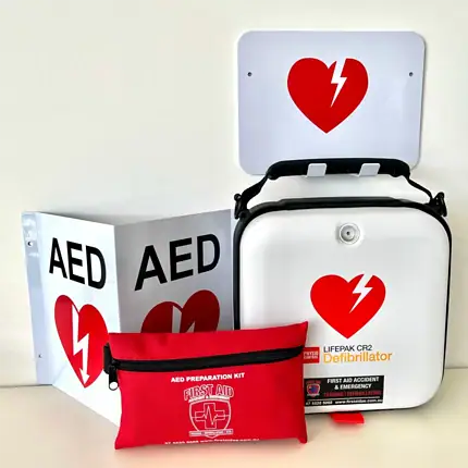 Defibrillator AED | LifePak CR2 Essential Wall Bracket Bundle