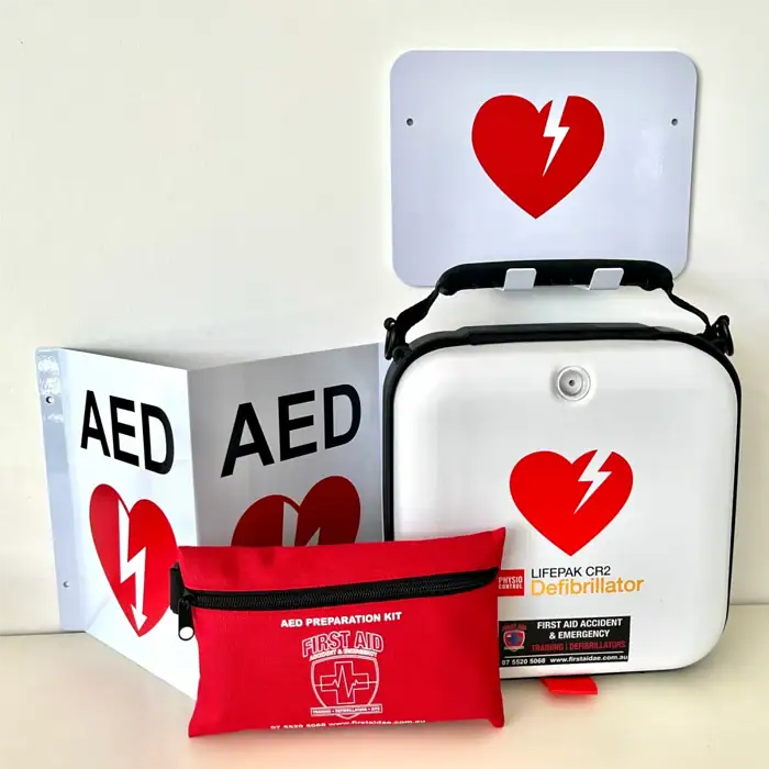 LIFEPAK-CR2-Essential-Wall-Bracket-Pack-scaled-1 Defibrillator AED | LifePak CR2 Essential Wall Bracket Bundle - Image 1