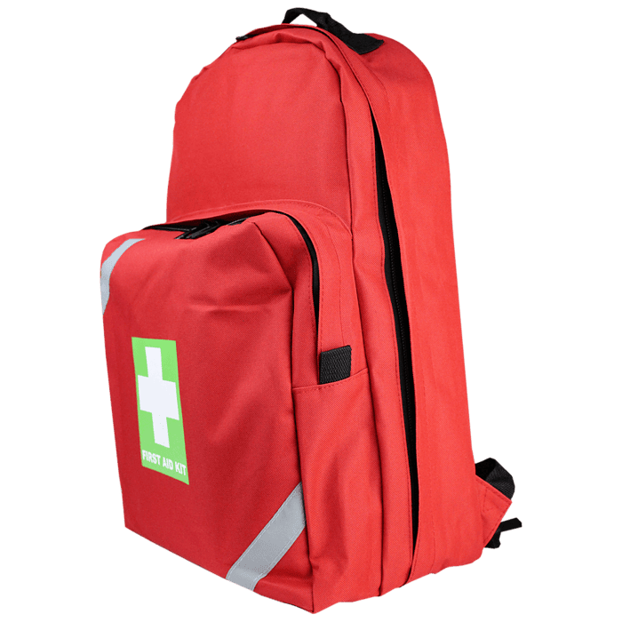 First Aid Red Back Pack Medium First Aid Back Pack | Medium Empty - Image 1