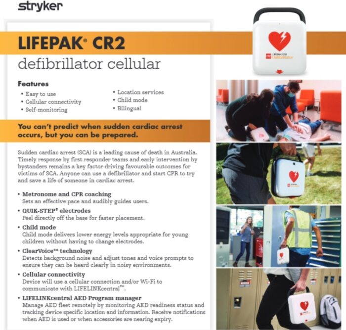 LifePak CR2 Cellular 4G Defibrillator - Image 4