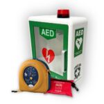 New HeartSine 350P Indoor Wall Cabinet Bundle