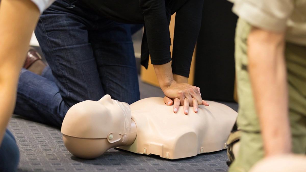 What to expect First Aid Training Course - In Session