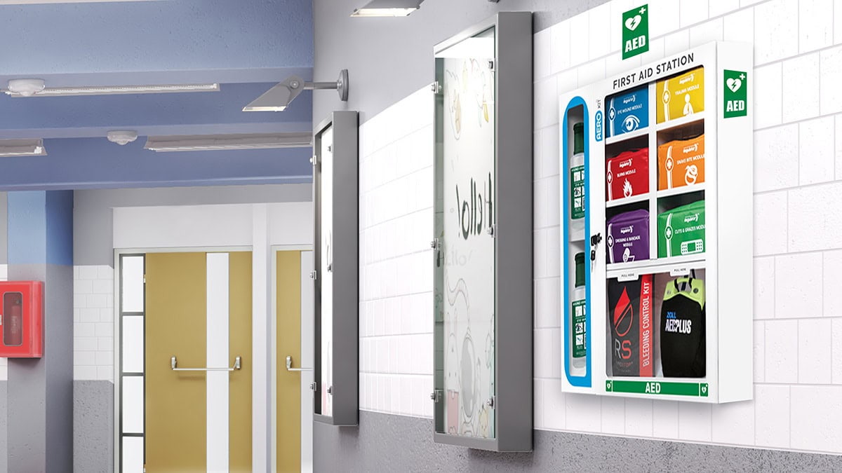 Maintaining Defibrillators in Schools: AED Wall Mounted Defibrillator