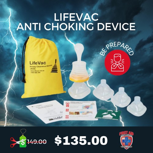 Shocktober Lifevac Anti choking device
