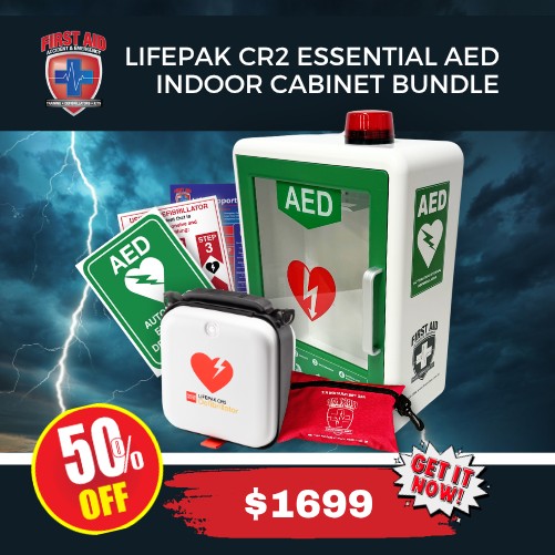 LifePak CR2 Essential Wall Cabinet Bundle